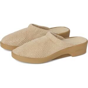 Arcopedico Womens Light Clog EU 41 US 9.5-10 Beige Nylon Knit NWOB